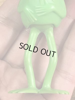 マペットショウのカーミットの70年代ビンテージフィギュア