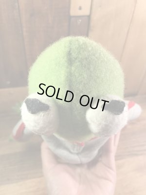 マペットショウのカーミットの80年代ビンテージ縫いぐるみ