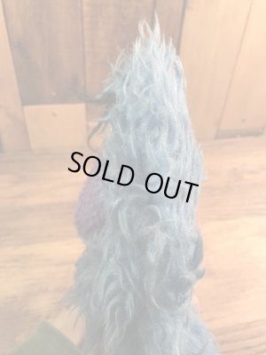 セサミストリートのヘリーモンスターの70年代ビンテージパペットドール