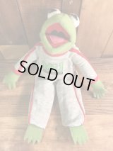 The Muppet Show “Muppet University Kermit” Plush Doll　カーミット　ビンテージ　プラッシュドール　マペットショウ　80年代
