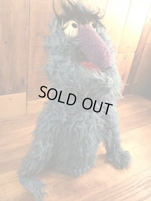 セサミストリートのヘリーモンスターの70年代ビンテージパペットドール