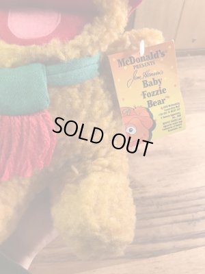 マペットショウのベイビーフォジーベアの80年代ビンテージ縫いぐるみ
