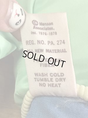 フィッシャープライス社製のマペットショウのキャラクター“Scooter”の70’sヴィンテージプラッシュドール