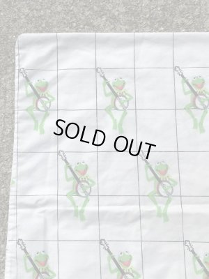 マペッツのキャラクター“カーミット”の80’sヴィンテージピローケース