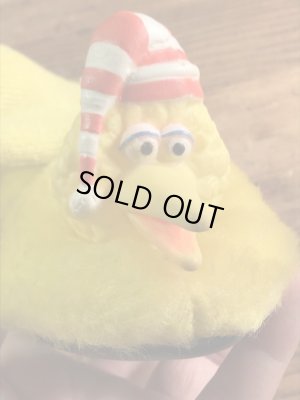 セサミストリートのビッグバードの70〜80’sヴィンテージキッズ用スリッパ