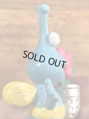 セサミストリートのトゥイドゥルバグの90年代ビンテージPVCフィギュア