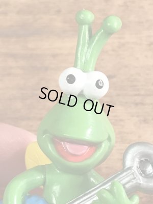 セサミストリートのトゥイドゥルバグの90年代ビンテージPVCフィギュア