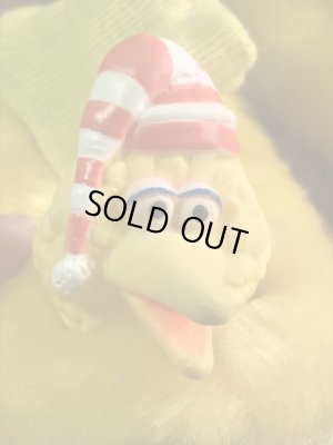 セサミストリートのビッグバードの70〜80年代ビンテージ子供用スリッパ