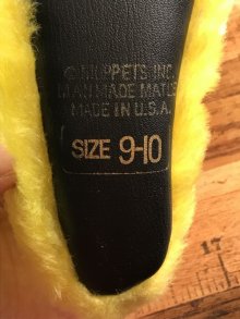 他の写真2: Sesame Street Big Bird Kids Slippers　ビッグバード　ビンテージ　キッズスリッパ　セサミストリート　70〜80年代