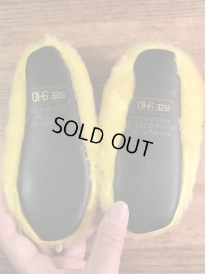 セサミストリートのビッグバードの70〜80’sヴィンテージキッズ用スリッパ