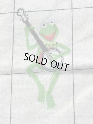 マペットショウのカーミットの80年代ビンテージ枕カバー