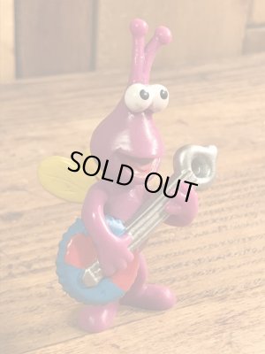 セサミストリートのトゥイドゥルバグの90年代ビンテージPVCフィギュア