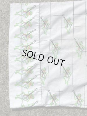 マペットショウのカーミットの80年代ビンテージ枕カバー