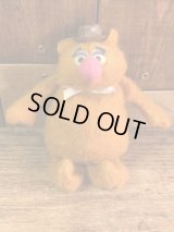 Fisher Price The Muppet Show “Fozzie Bear” Bean Bag Plush Doll　フォジーベア　ビンテージ　ビーンバッグドール　マペットショウ　70年代