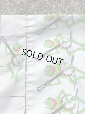 マペットショウのカーミットの80年代ビンテージ枕カバー