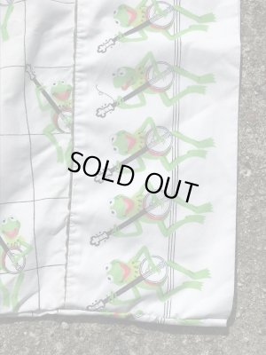 マペッツのキャラクター“カーミット”の80’sヴィンテージピローケース