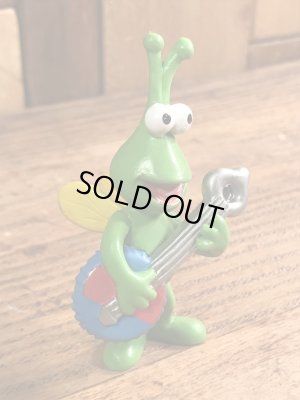 セサミストリートのトゥイドゥルバグの90年代ビンテージPVCフィギュア