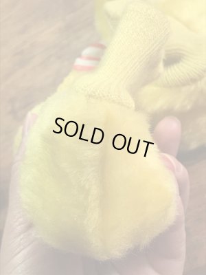 セサミストリートのビッグバードの70〜80年代ビンテージ子供用スリッパ