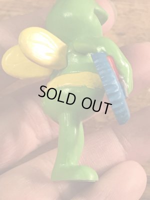 セサミストリートのTwiddle Bugの90’sヴィンテージPVCフィギュア