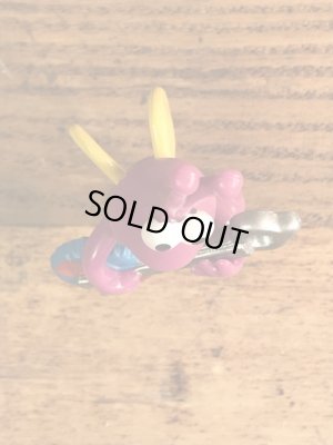 セサミストリートのトゥイドゥルバグの90年代ビンテージPVCフィギュア