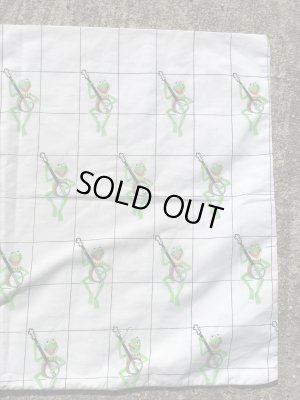 マペッツのキャラクター“カーミット”の80’sヴィンテージピローケース