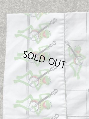 マペットショウのカーミットの80年代ビンテージ枕カバー