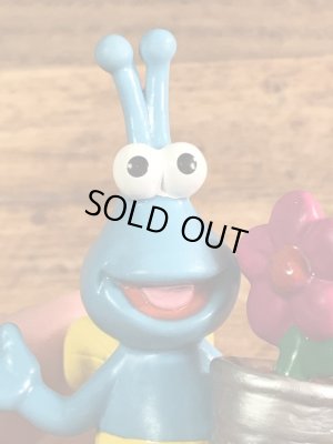 セサミストリートのトゥイドゥルバグの90年代ビンテージPVCフィギュア