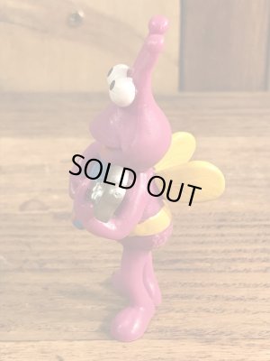 セサミストリートのトゥイドゥルバグの90年代ビンテージPVCフィギュア