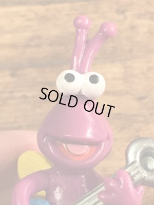 セサミストリートのトゥイドゥルバグの90年代ビンテージPVCフィギュア