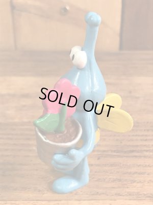 セサミストリートのトゥイドゥルバグの90年代ビンテージPVCフィギュア