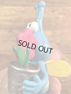 セサミストリートのトゥイドゥルバグの90年代ビンテージPVCフィギュア