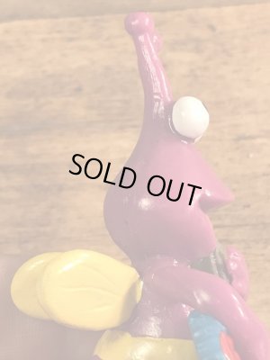 セサミストリートのトゥイドゥルバグの90年代ビンテージPVCフィギュア