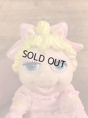 マペットショウのベイビーミスピギーの80年代ビンテージPVCフィギュア