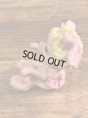 マペットショウのベイビーミスピギーの80年代ビンテージPVCフィギュア