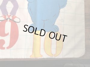 セサミストリートの数字が書かれた70年代ビンテージ枕カバー