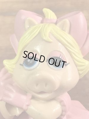 マペットショウのミスピギーの80年代ビンテージペンシルトッパー