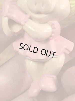 マペッツのミスピギーの80’sヴィンテージPVCフィギュア