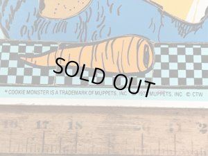 セサミストリートのクッキーモンスターの70年代ビンテージパズル