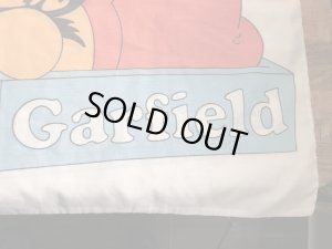 眠たそうなガーフィールドが描かれた70〜80年代ビンテージ枕カバー