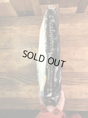 セサミストリートのキャラクターと数字が描かれた70年代ビンテージツインフラットシーツ