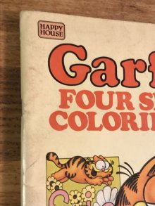 他の写真1: Garfield Four Seasons Coloring Book　ガーフィールド　ビンテージ　カラーリングブック　塗り絵　80年代