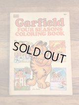 Garfield Four Seasons Coloring Book　ガーフィールド　ビンテージ　カラーリングブック　塗り絵　80年代