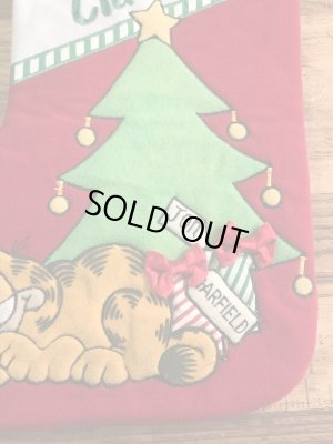 Dakin社製のガーフィールドの80’sヴィンテージクリスマスソックス