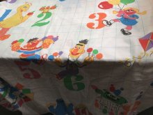 他の写真3: Sesame Street “Number” Twin Flat Sheet Deadstock　セサミストリート　ビンテージ　フラットシーツ　デッドストック　70年代