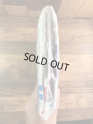 セサミストリートのキャラクターと数字が描かれた70年代ビンテージツインフラットシーツ