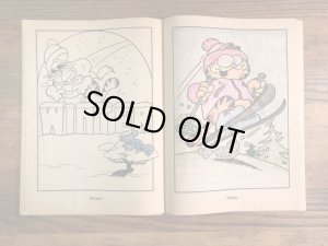 80年代頃のガーフィールドのビンテージ塗り絵