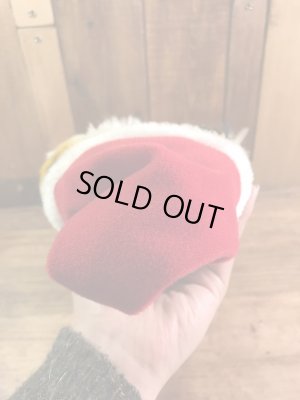 ガーフィールドのサンタクロースの80年代ビンテージ縫いぐるみ