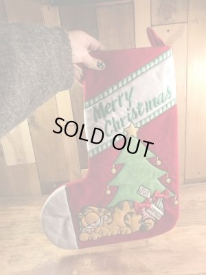 Dakin社製のガーフィールドの80’sヴィンテージクリスマスソックス