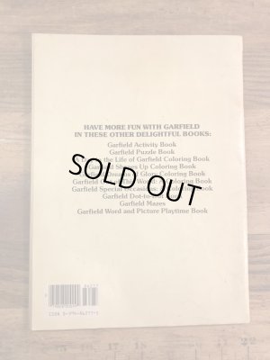 80’sのガーフィールドのヴィンテージカラーリングブック