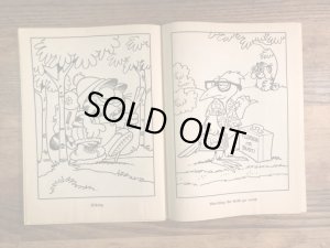 80’sのガーフィールドのヴィンテージカラーリングブック